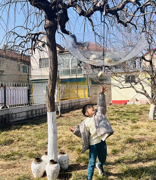 幼儿园开展户外活动之上肢锻炼活动AG真人游戏平台淄博市淄川区实验(图1)